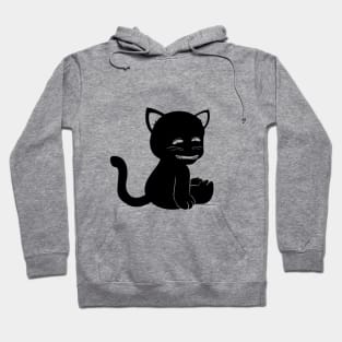 evil smile cat Hoodie